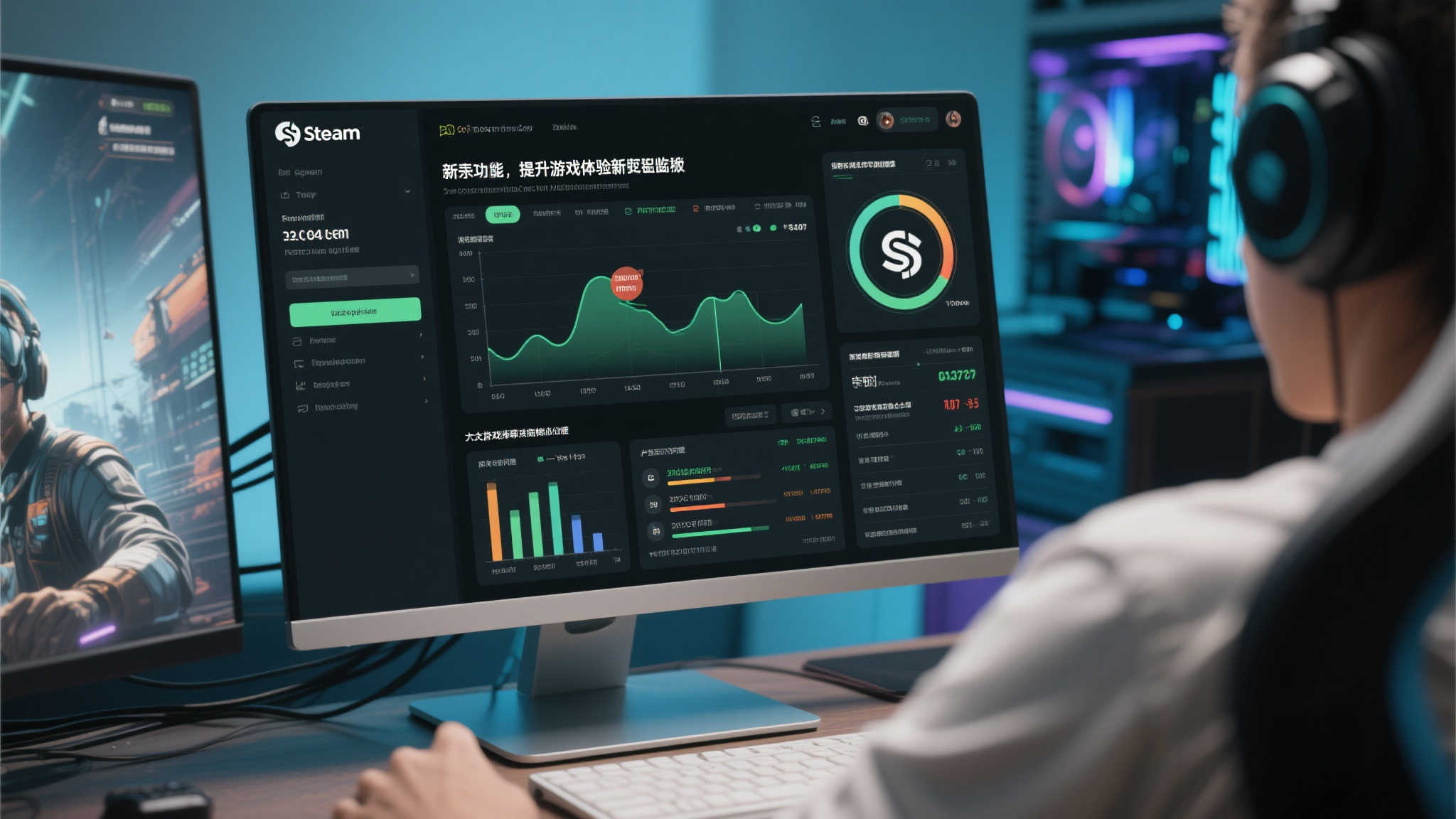 Steam推出全新性能监控工具：轻松掌握游戏掉帧真相！
