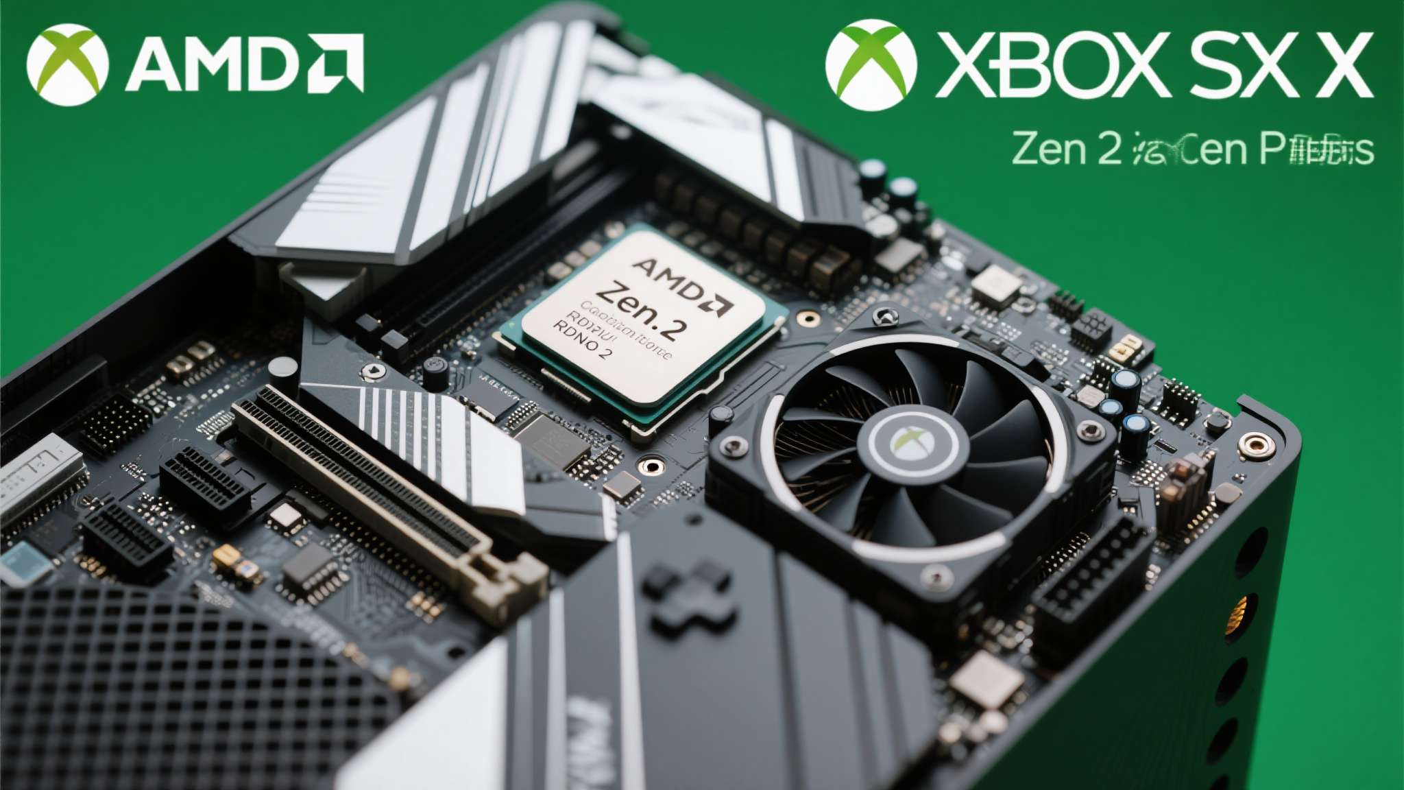 Xbox Series X本身搭载了AMD定制Zen 2架构CPU与RDNA 2